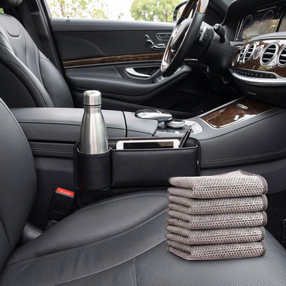 Car Storage Interior Seat Gap Filler Organizer Cup Holder - Image 32