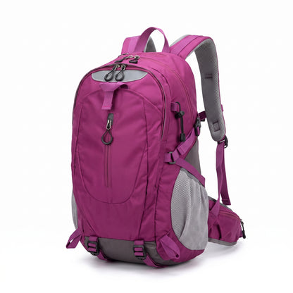 Waterproof Backpack with Secure Daypack and Zipper Closure - Black