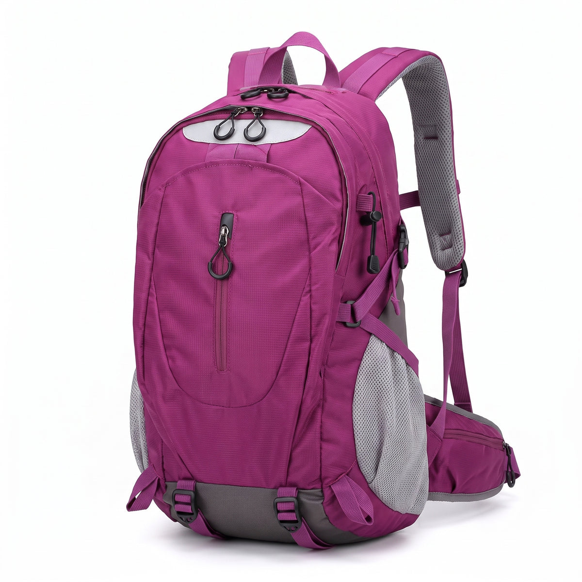 Waterproof Backpack with Secure Daypack and Zipper Closure - Tan