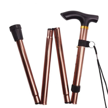 Walking Cane Height Adjustable From Leichtes Aluminium With Rutschfester Griff Ergonomic Non-Slip Grip And Wrist Strap - Image 5