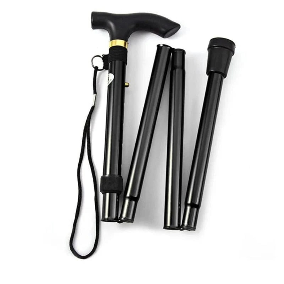 Walking Cane Height Adjustable From Leichtes Aluminium With Rutschfester Griff Ergonomic Non-Slip Grip And Wrist Strap - Image 6