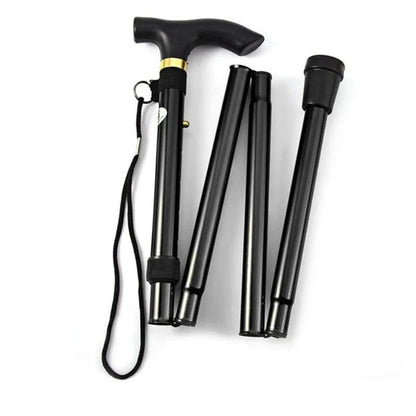Walking Cane Height Adjustable From Leichtes Aluminium With Rutschfester Griff Ergonomic Non-Slip Grip And Wrist Strap - Image 6