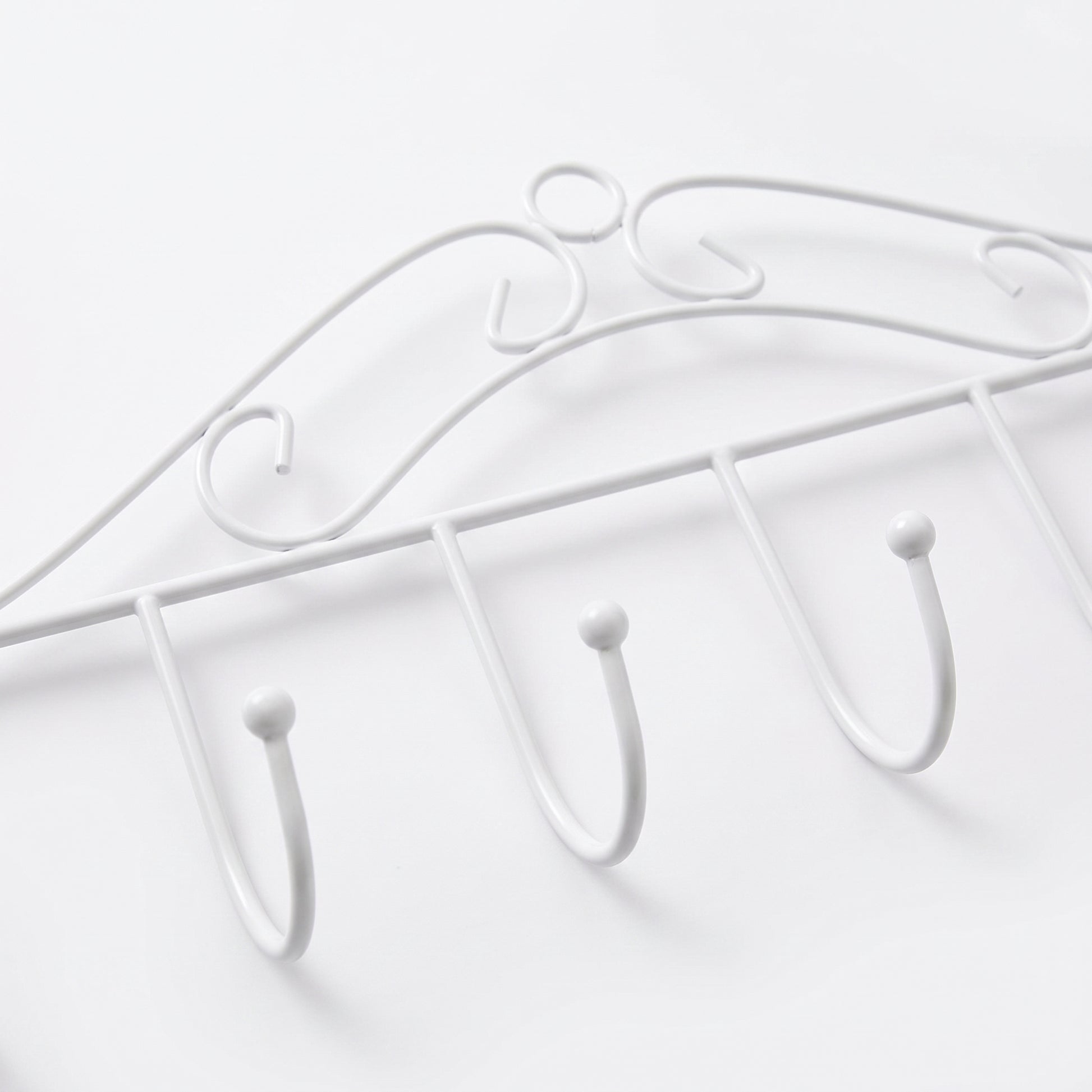 Wall Mounted Coat Rack with Adjustable Over-the-Door Design and Hooked - detail