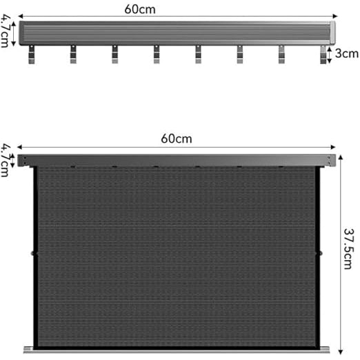 Wall Mounted Drying Rack Extendable With Shelf And Hooks Optimize Your Home Space - Image 3