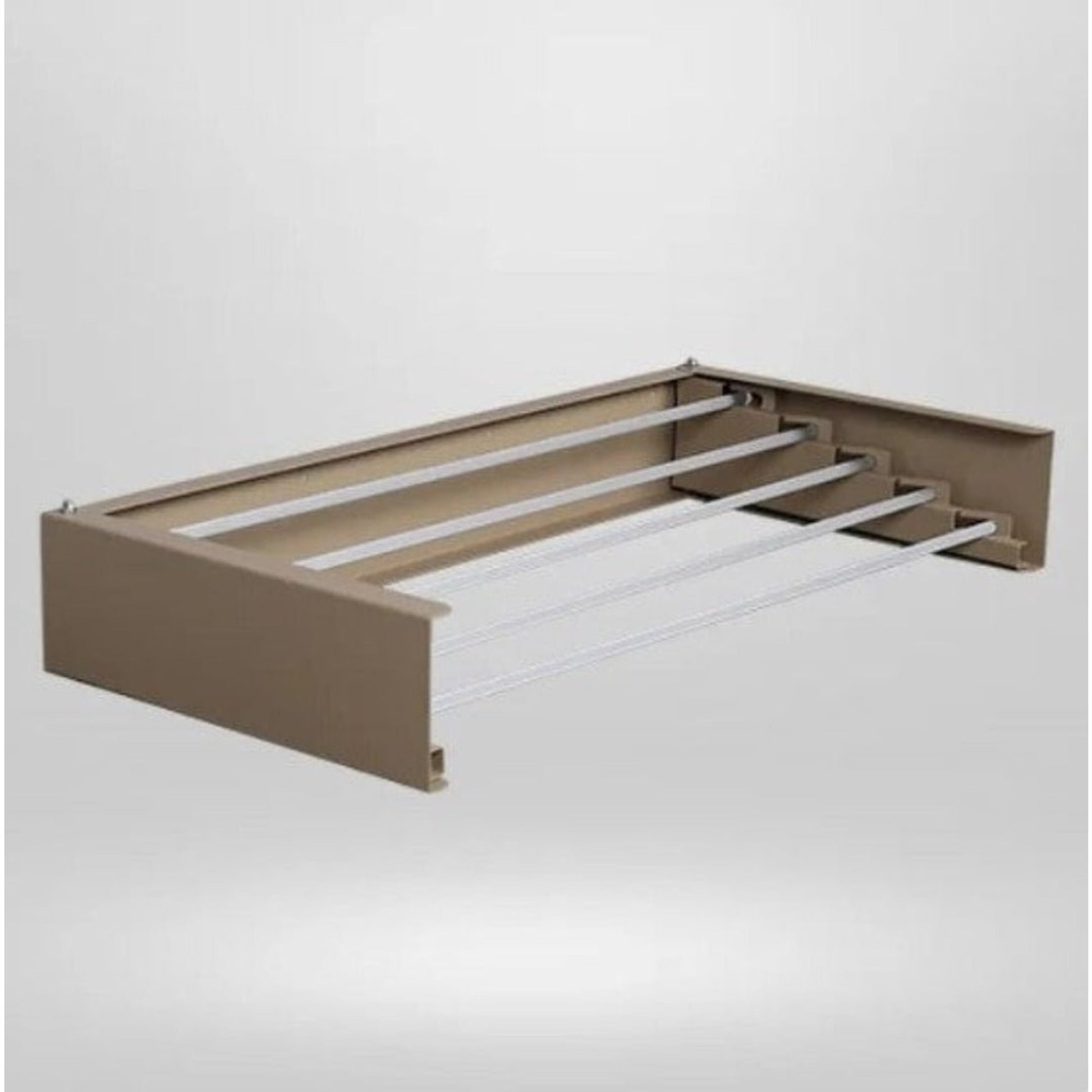 Wall Mounted Drying Rack Foldable Clothes With Multiple Extendable Rods For Laundry - Image 8