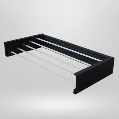 Wall Mounted Drying Rack Foldable Clothes With Multiple Extendable Rods For Laundry - Image 11