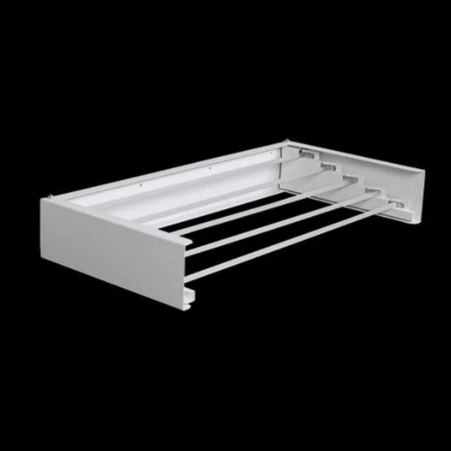 Wall Mounted Drying Rack Foldable Clothes With Multiple Extendable Rods For Laundry - Image 9