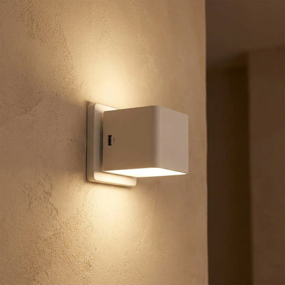 Wall Sconce Night Light Wireless Motion Sensor Light Cube Black Warm - Image 5