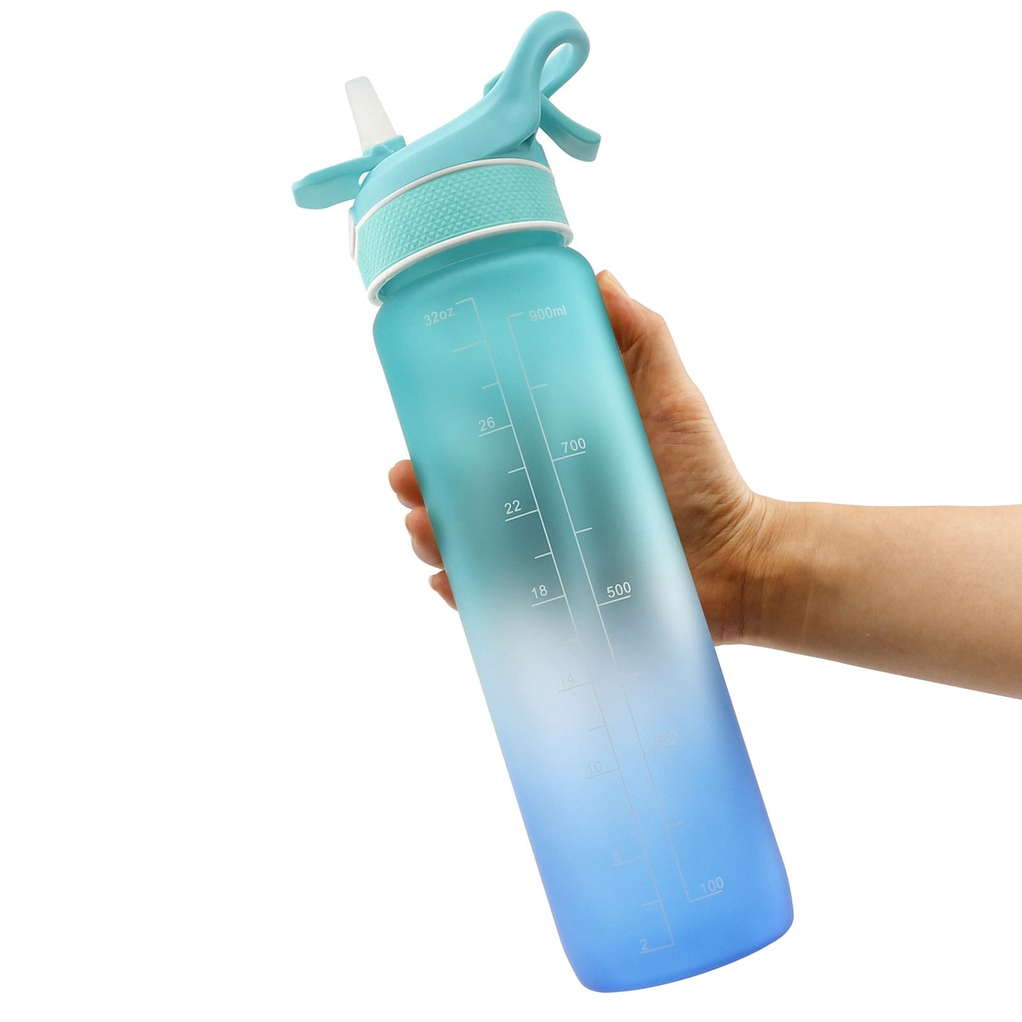 Water Bottle Motivational Spray Sports Time Marker - Image 11