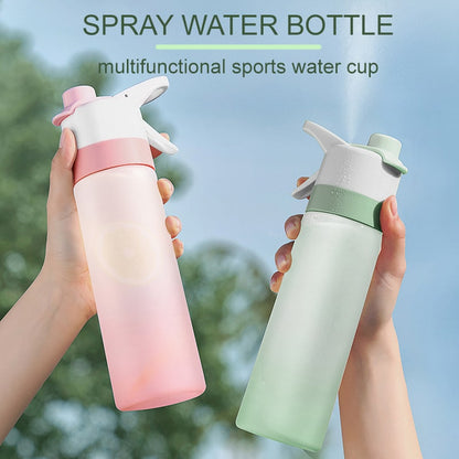 Water Bottle Spray Portable Sport Frosted Handle - Image 12