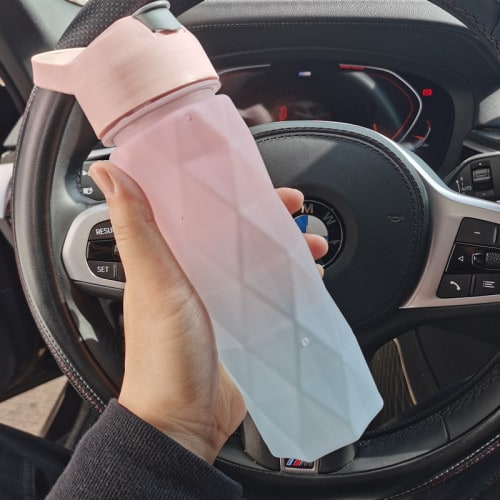Water Bottle Spray Portable Sport Frosted Handle - Image 14