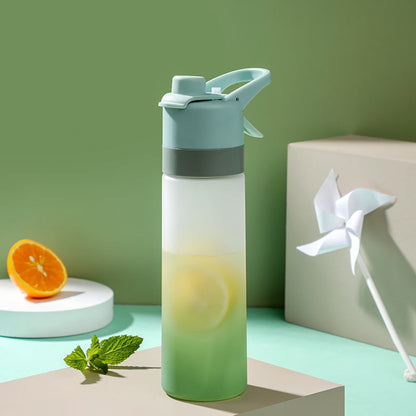Water Bottle Spray Portable Sport Frosted Handle - Image 18