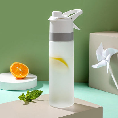 Water Bottle Spray Portable Sport Frosted Handle - Image 22