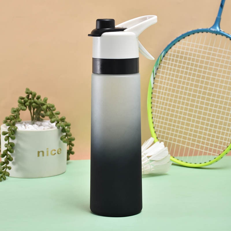 Water Bottle Spray Portable Sport Frosted Handle - Image 23