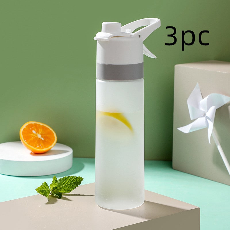 Water Bottle Spray Portable Sport Frosted Handle - Image 28