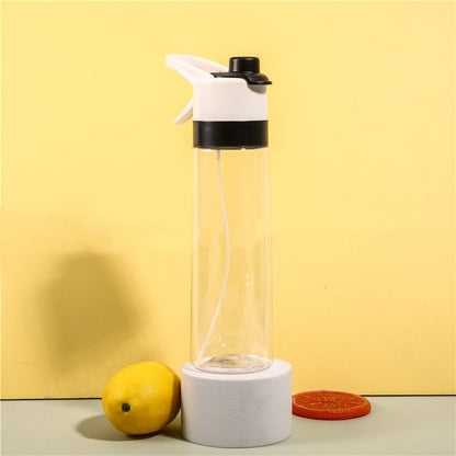 Water Bottle Spray Portable Sport Frosted Handle - Image 34