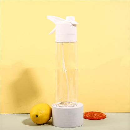 Water Bottle Spray Portable Sport Frosted Handle - Image 40