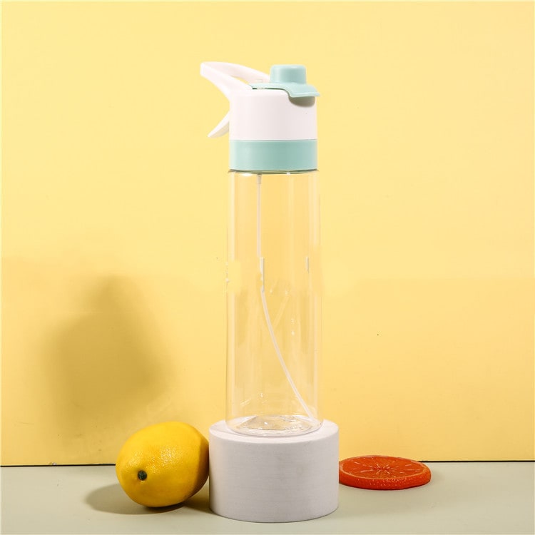 Water Bottle Spray Portable Sport Frosted Handle - Image 42