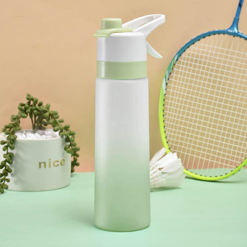 Water Bottle Spray Portable Sport Frosted Handle - Image 43