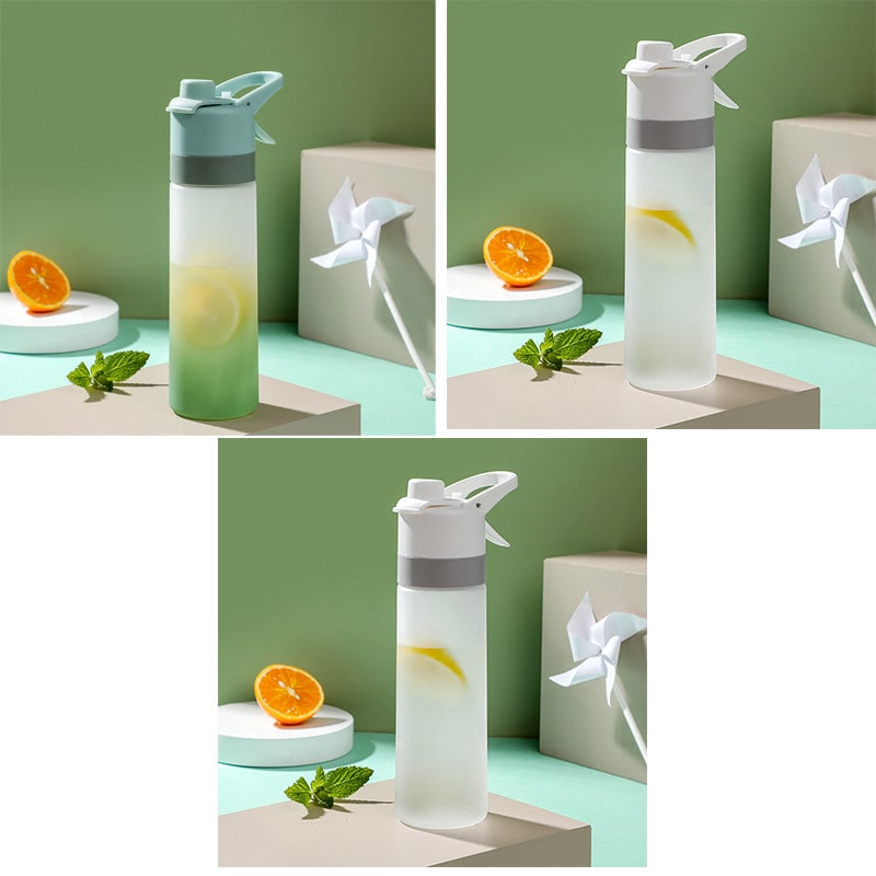 Water Bottle Spray Portable Sport Frosted Handle - Image 6