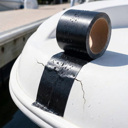 Weatherproof Tape Waterproof Tape Strong Adhesive Tape Black Roll - Image 3