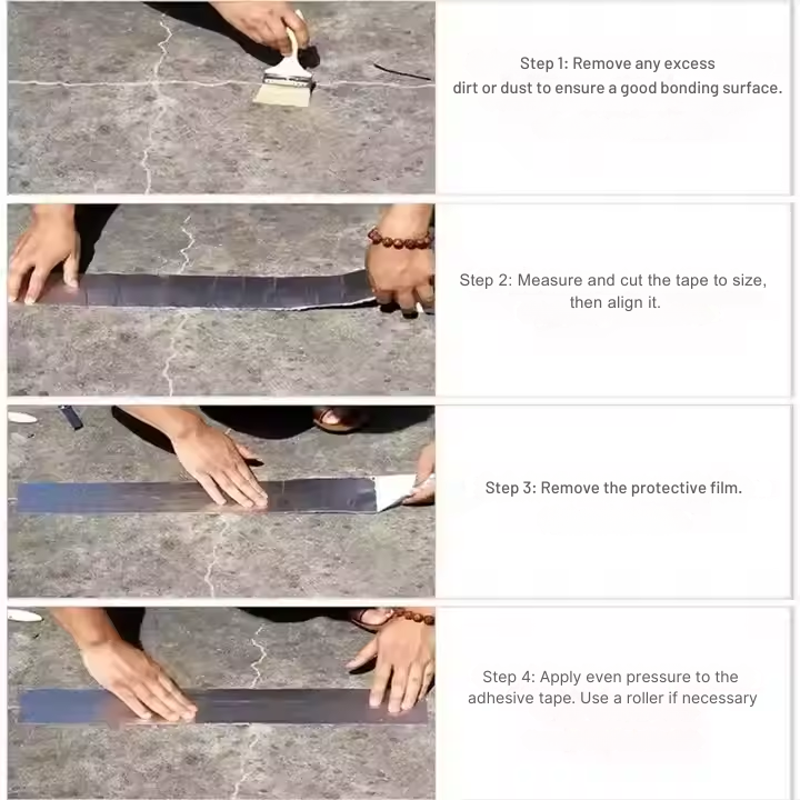 Weatherproof Waterproof Adhesive Tape Strong Leak Repair Roll - Image 6