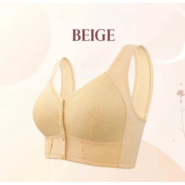 Wireless Bra Comfort Front Clasp Smoothing Back Moulded Cups - Image 10