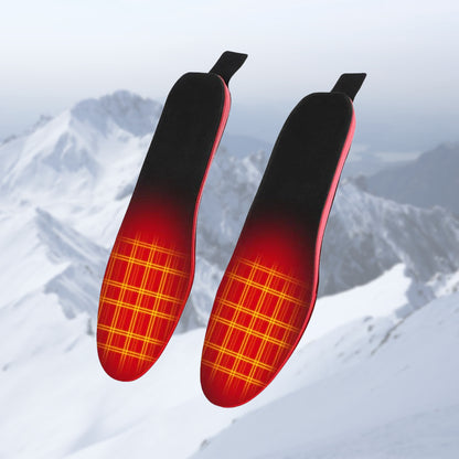 Wireless Heated Shoe Insoles With Remote Control And Arch Support Electric Warm Inserts With USB Charging - Image 6