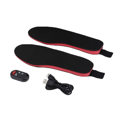 Wireless Heated Shoe Insoles With Remote Control And Arch Support Electric Warm Inserts With USB Charging - Image 5