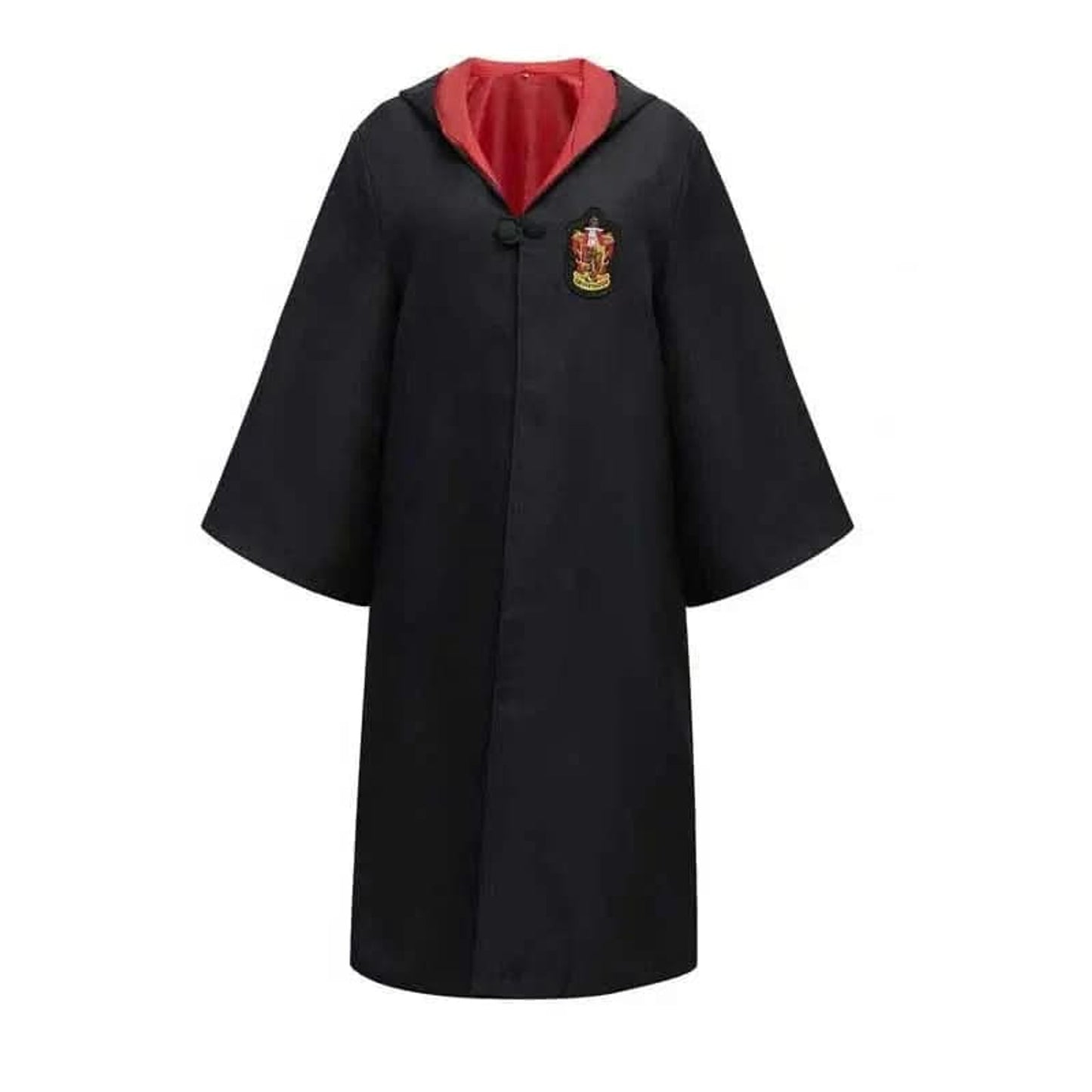 Wizard Costume For Halloween Relaxed Long Robe Button-Front - Image 2