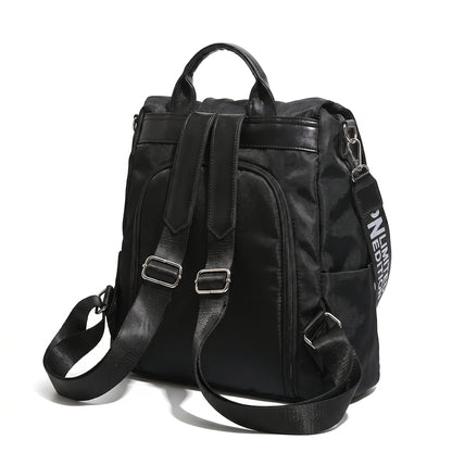 Backpack Anti-Theft Stylish Nylon Convertible - angle