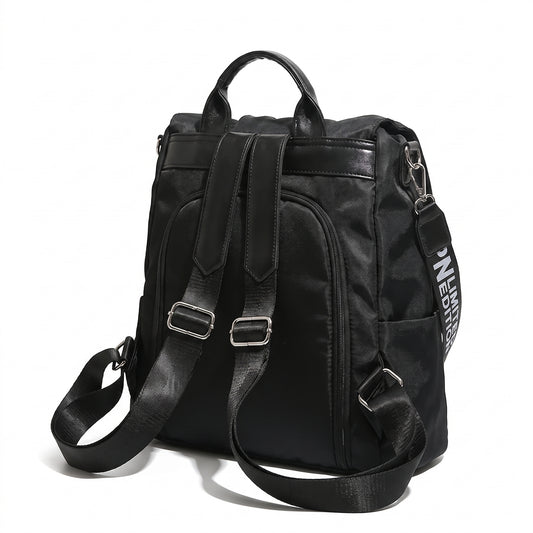 Backpack Anti-Theft Stylish Nylon Convertible - angle