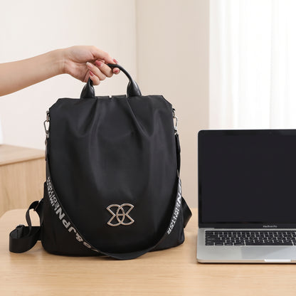 Backpack Anti-Theft Stylish Nylon Convertible - scale