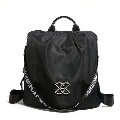 Backpack Anti-Theft Stylish Nylon Convertible - Image 15