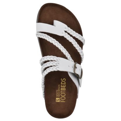 Women's Braided Strap Flat Sandals | Buckle Closure - Image 7