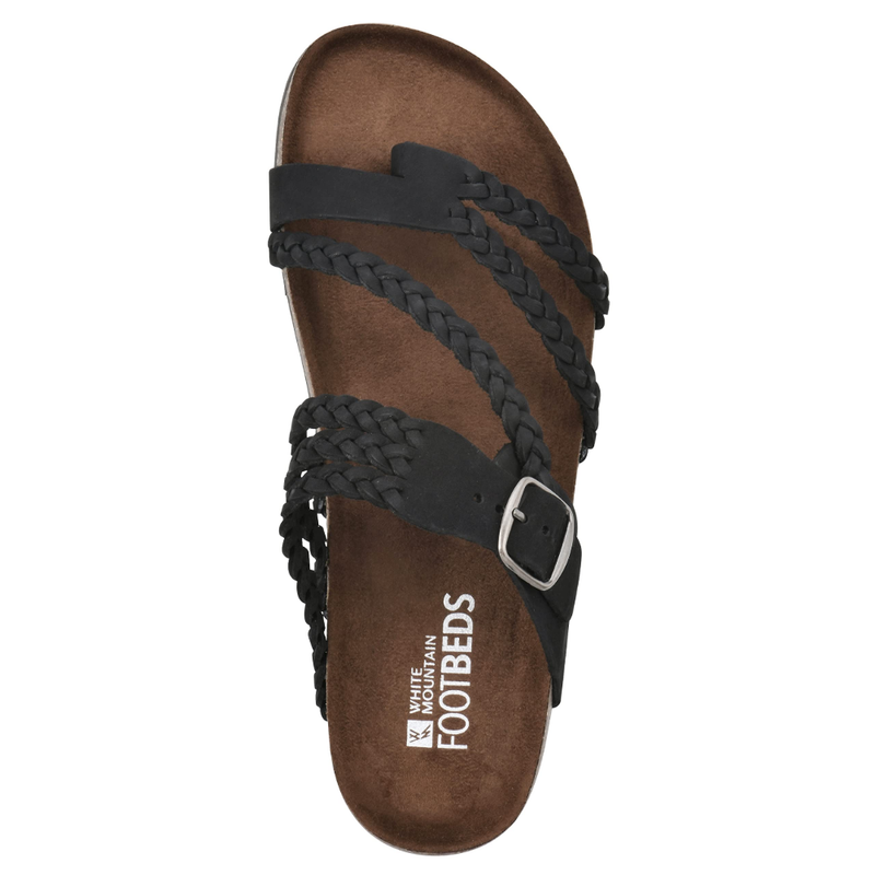 Women's Braided Strap Flat Sandals | Buckle Closure - Image 9
