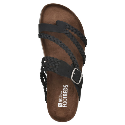 Women's Braided Strap Flat Sandals | Buckle Closure - Image 9