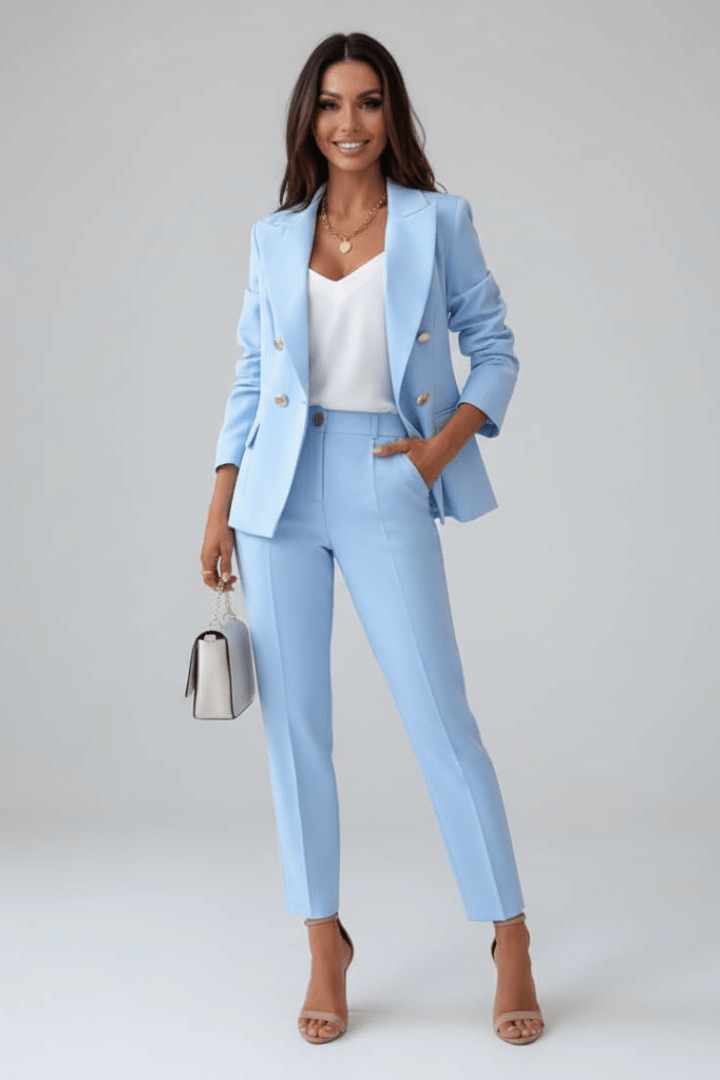 Women's Business Suit Pantsuit For Women Formal Work - Image 1