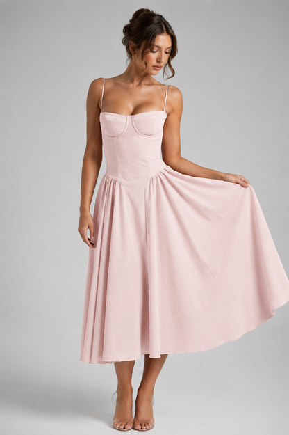 Women's Corset Midi Dress - Image 1