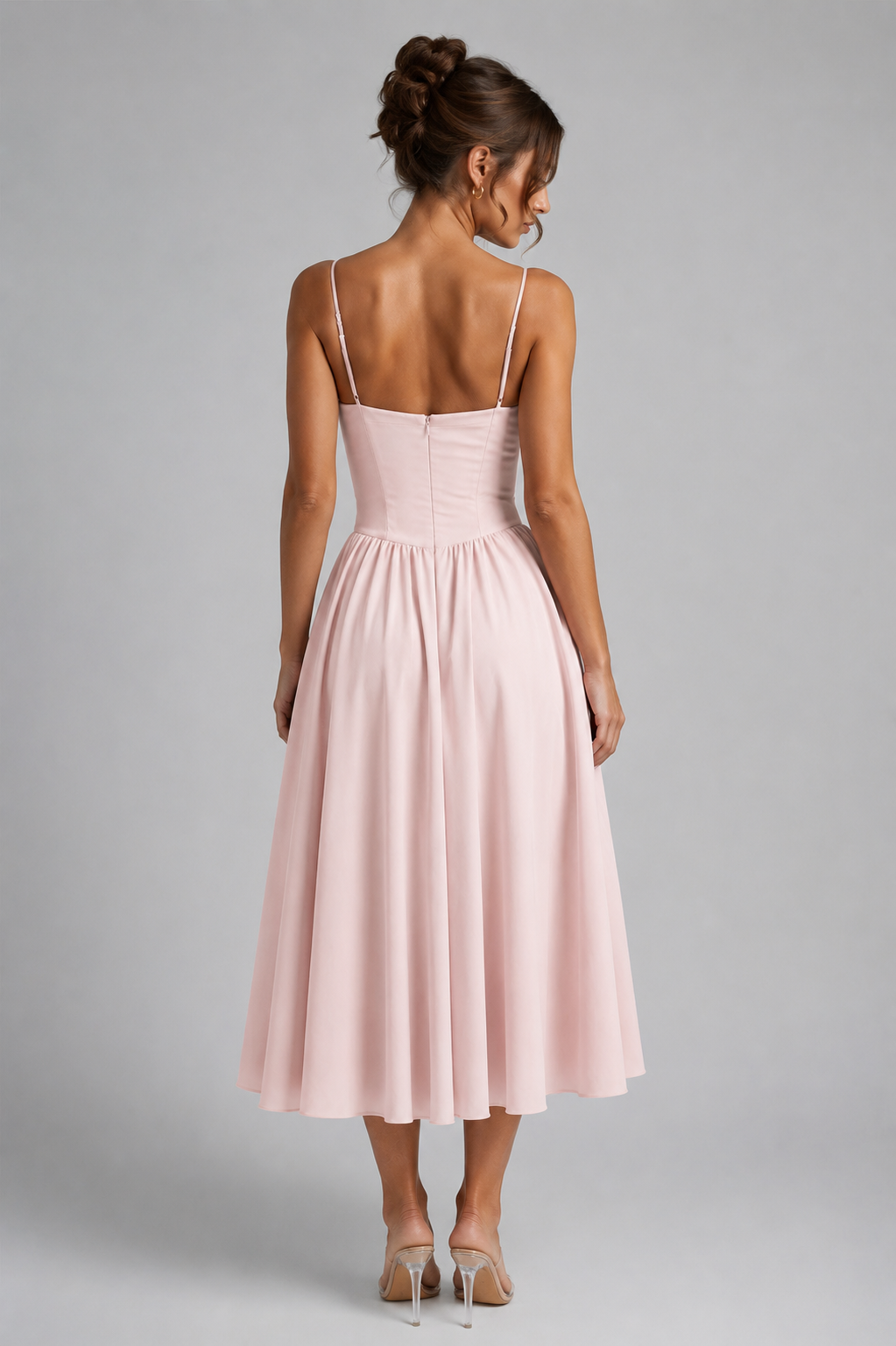 Women's Corset Midi Dress - Image 3