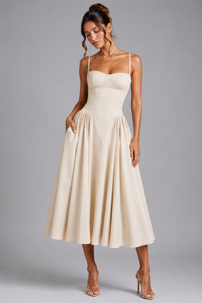 Women's Corset Midi Dress - Image 5