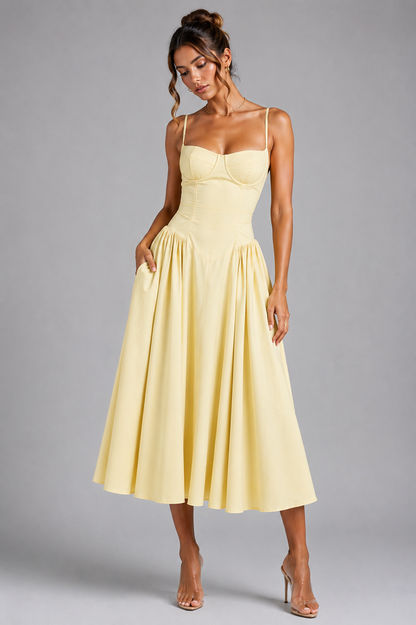Women's Corset Midi Dress - Image 8