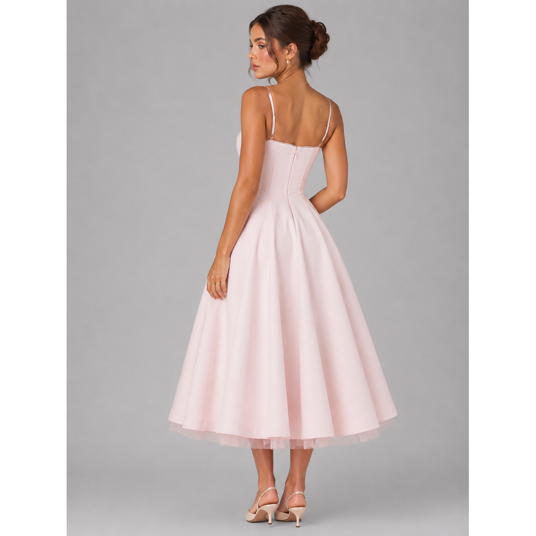 Women's Corset Midi Dress Full - Image 2