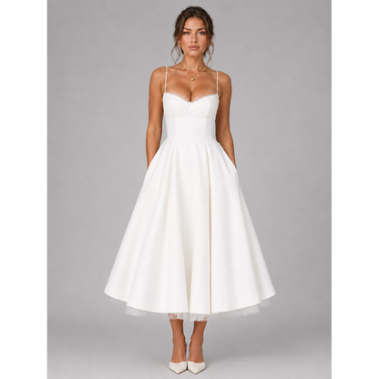 Women's Corset Midi Dress Full - Image 6