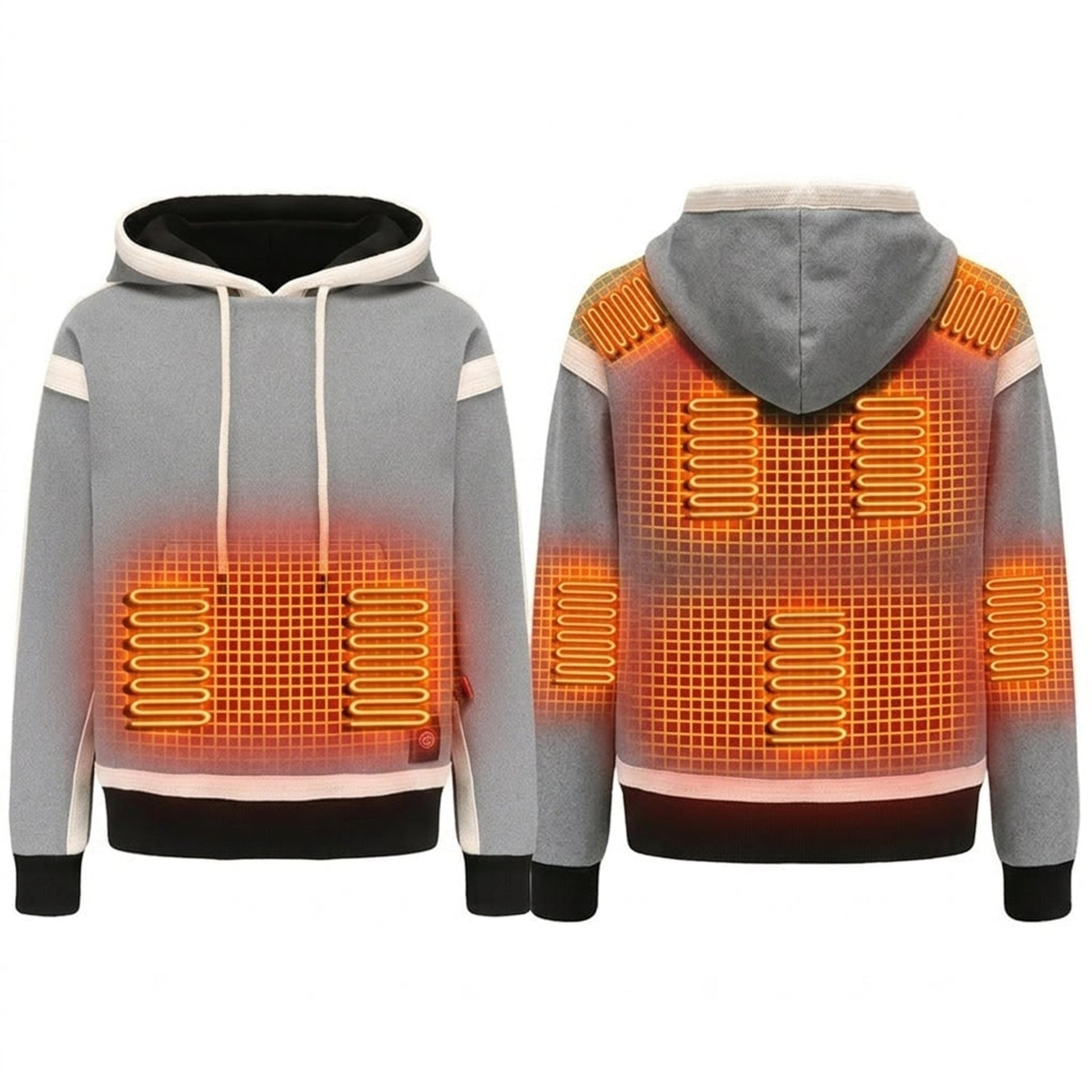 Women's Heated Hoodie With USB Powered Heating Portable Warmth Control - Image 4