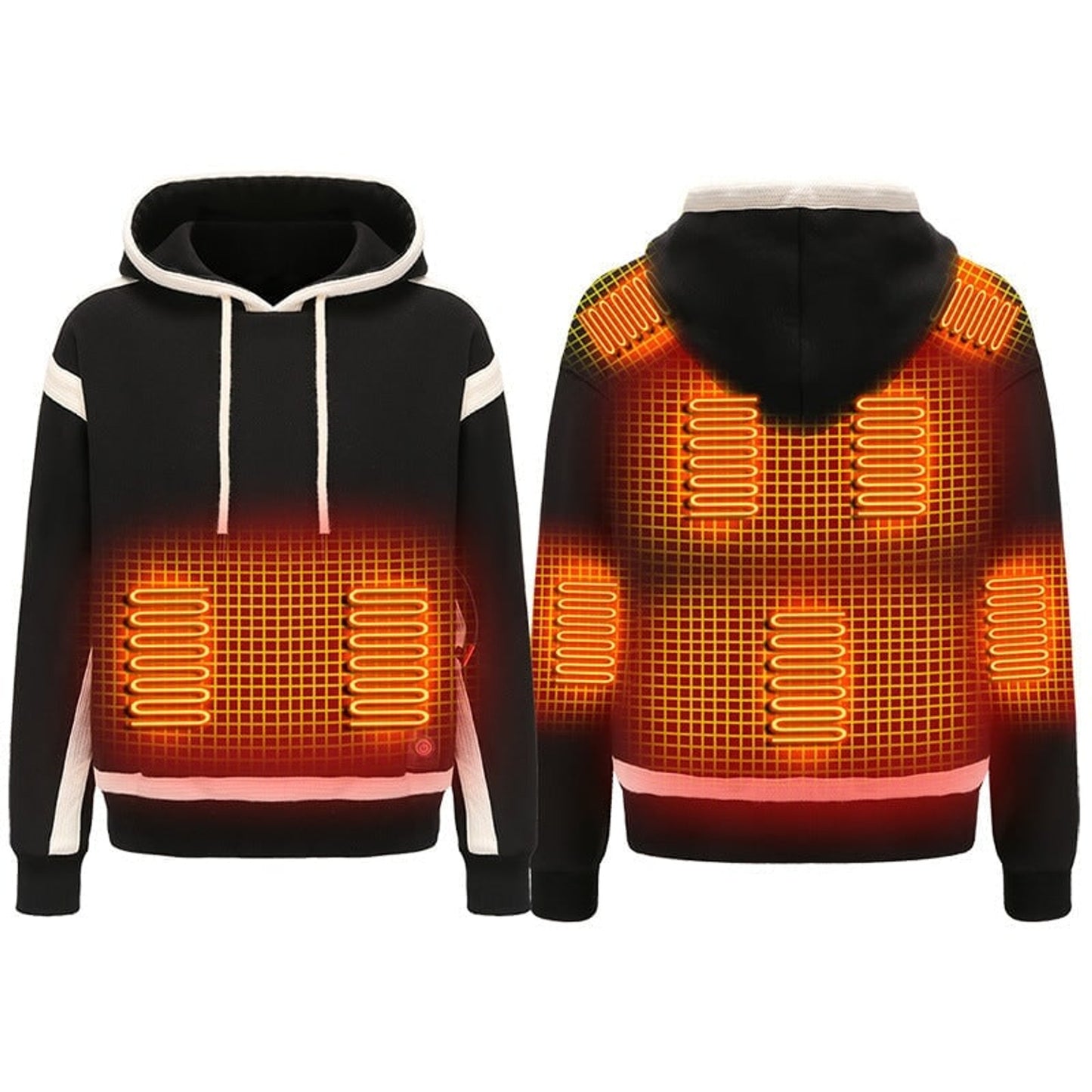 Women's Heated Hoodie With USB Powered Heating Portable Warmth Control - Image 1