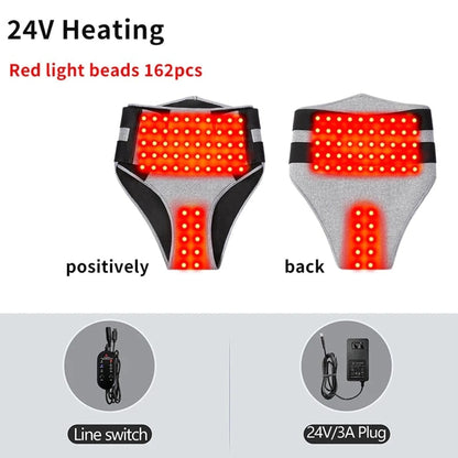 Women's Menstrual Heating Pad For Cramps Electric Wearable Abdominal Lower Back Wrap With Vibration Modes And Adjustable Straps - Image 13