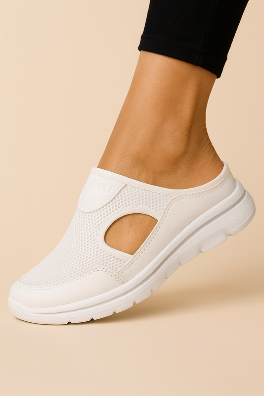Women's Mules Shoes Women Comfort Sporty Slip-On Mesh - Image 2